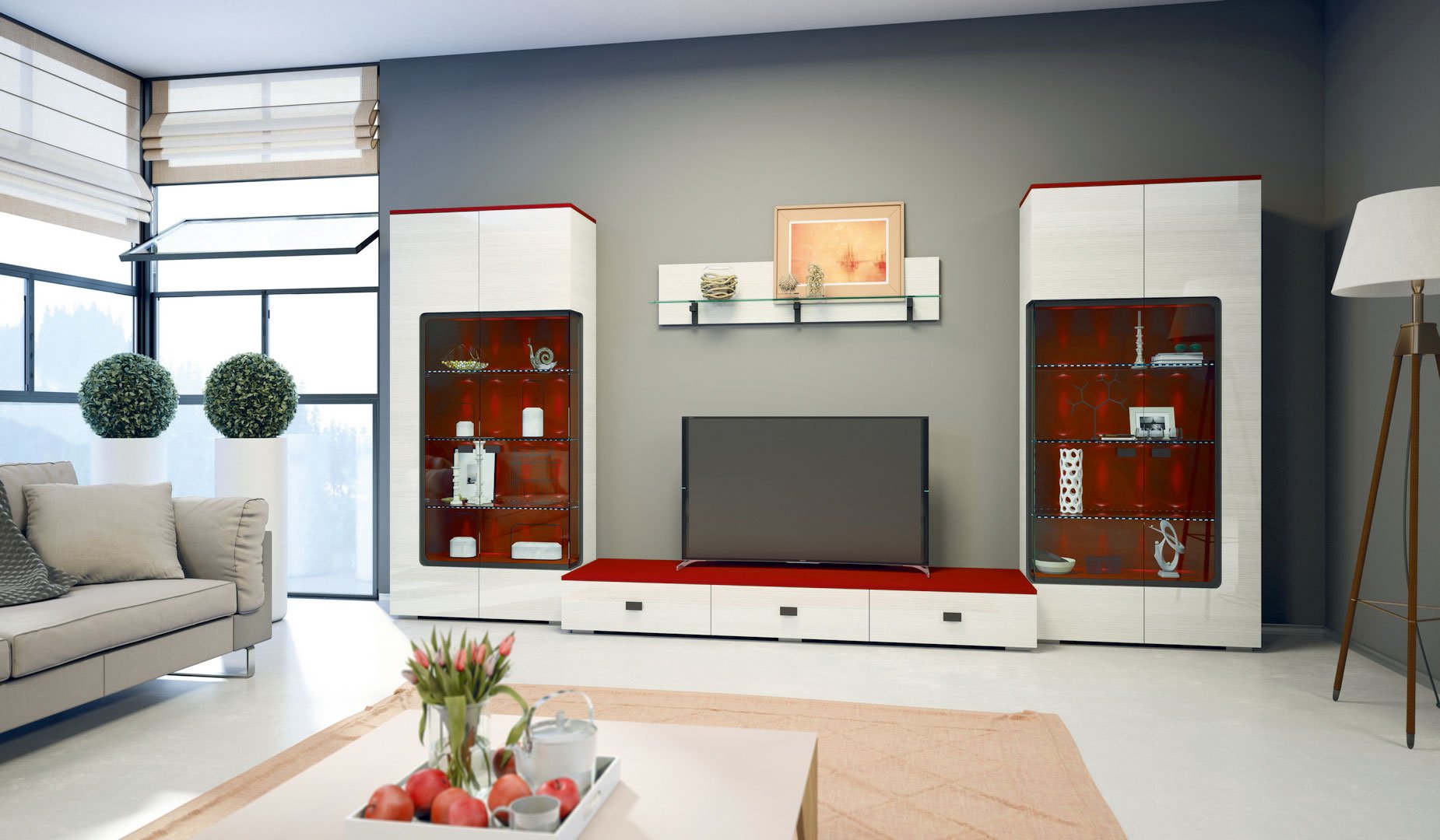 Мебель для Гостиная Молли84 - Rioka MEBEL